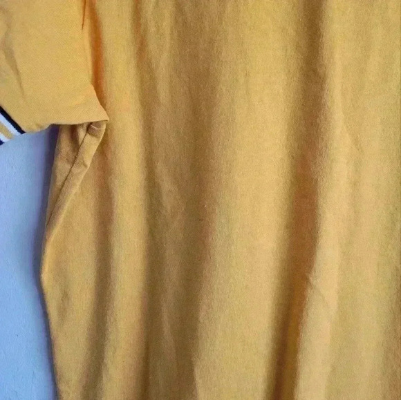 Mens aeropostale gold yellow short sleeve polo top size large - Picture 5 of 7